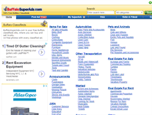 Tablet Screenshot of buffalosuperads.com